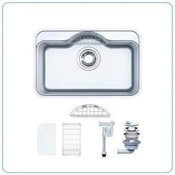 CHẬU RỬA BÁT 1 HỐ NOBINOX ROSA NN975D | Hàng chính hãng 2