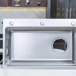 CHẬU RỬA BÁT 1 HỐ NOBINOX ARVO V775 4