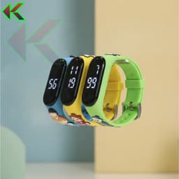 Đồng Hồ Led Chống Nước cho Trẻ - Túi Mù Đồng Hồ phiên bản giới hạn - Dây Đeo màu sắc Bắt Mắt 3