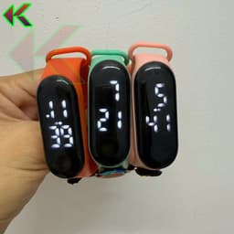 Đồng Hồ Led Chống Nước cho Trẻ - Túi Mù Đồng Hồ phiên bản giới hạn - Dây Đeo màu sắc Bắt Mắt 2