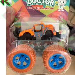 Xe Địa Hình K Doctor Cho Bé – Bánh To vượt chướng ngại vật, Chạy Đà Siêu Vui – Mẫu Ngẫu Nhiên 2
