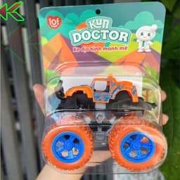 Xe Địa Hình K Doctor Cho Bé – Bánh To vượt chướng ngại vật, Chạy Đà Siêu Vui – Mẫu Ngẫu Nhiên 1