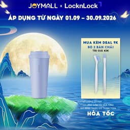 Ly giữ nhiệt LocknLock 550ml Xanh Nhạt LHC3249LBLU, Hàng chính hãng, thép không gỉ 316L -JoyMall 1