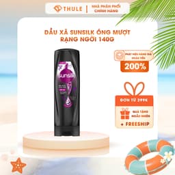 Sunsilk Dầu Xả Óng Mượt Rạng Ngời 140g | Dưỡng Tóc Mềm Mượt, Giảm Rối 1