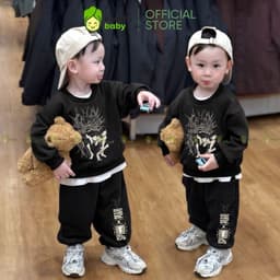 [10-29kg] Bộ Thu Đông Vải Nỉ 2 Da Cao Cấp Cho Bé Trai Dày Mịn Ấm KIMCHIBABY Họa Tiết Siêu Anh Hùng Người Nhện BN601 7