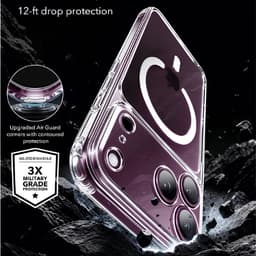 Ốp lưng Classic Hybrid Magnetic dành cho iPhone 18 Series/17 Series trong suốt ESR 3
