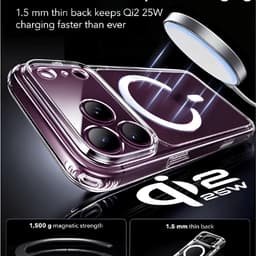 Ốp lưng Classic Hybrid Magnetic dành cho iPhone 18 Series/17 Series trong suốt ESR 6