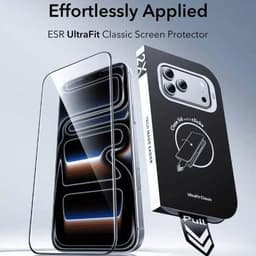 Miếng dán cường lực UltraFit ESR Classic dành cho iPhone 18 Series/17 Series 2