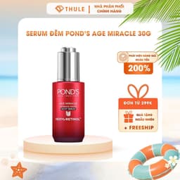Serum Đêm POND'S Age Miracle Ultimate Youth Hexyl-Retinol 30g, Giảm Nếp Nhăn, Dưỡng Sáng Da, Cấp Ẩm Chuyên Sâu 1