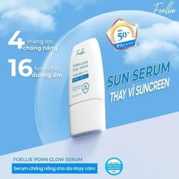 Serum chống nắng Foellie PDRN Glow Sun Serum 50ml SPF50+ PA++++ – Serum Chống Nắng Kiêm Dưỡng Da, Tái Tạo Từ Công Nghệ P 6
