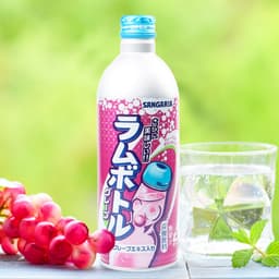 Nước Soda Ramune SANGARIA 500ml Nhật Bản – Nước Ngọt Có Gas Thanh Mát Giải Khát 6