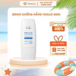 Serum chống nắng Foellie PDRN Glow Sun Serum 50ml SPF50+ PA++++ – Serum Chống Nắng Kiêm Dưỡng Da, Tái Tạo Từ Công Nghệ P 1