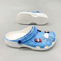 Dép sục dinas classic xì trum trẻ em và người lớn, sục xì trum unisex cao cấp tặng kèm charm jibbitz trang trí 8