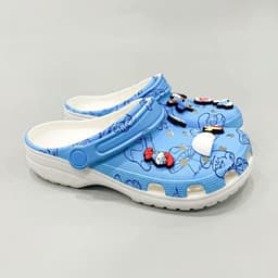 Dép sục dinas classic xì trum trẻ em và người lớn, sục xì trum unisex cao cấp tặng kèm charm jibbitz trang trí 7