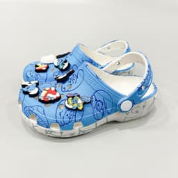 Dép sục dinas classic xì trum trẻ em và người lớn, sục xì trum unisex cao cấp tặng kèm charm jibbitz trang trí 5