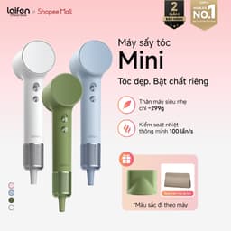 [Giao ngày 30/9] Máy Sấy Tóc Laifen Mini Siêu Nhỏ Gọn 299g, Sấy Nhanh, Kiểm Soát Nhiệt, Bảo Hành 24 Tháng 1