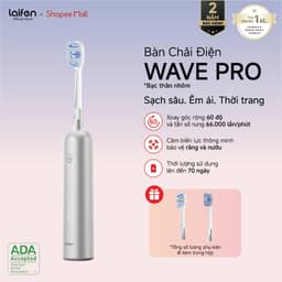 [Livestream] Bàn chải điện Laifen Wave Pro thân nhôm (LFTB02-A) Giảm Mảng Bám, Chống Nước IPX8, Bảo Hành 24 Tháng 1