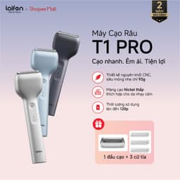 Máy Cạo Râu Điện Laifen T1 Pro 1 Lưỡi Cạo, Nhỏ Gọn Tiện Mang Theo, Pin 120 Phút, Chống Nước IPX7 1