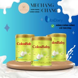 Sữa công thức Colosbaby Gold Thanh Nhạt đủ số 0Y, 1Y và 2Y cho bé 3