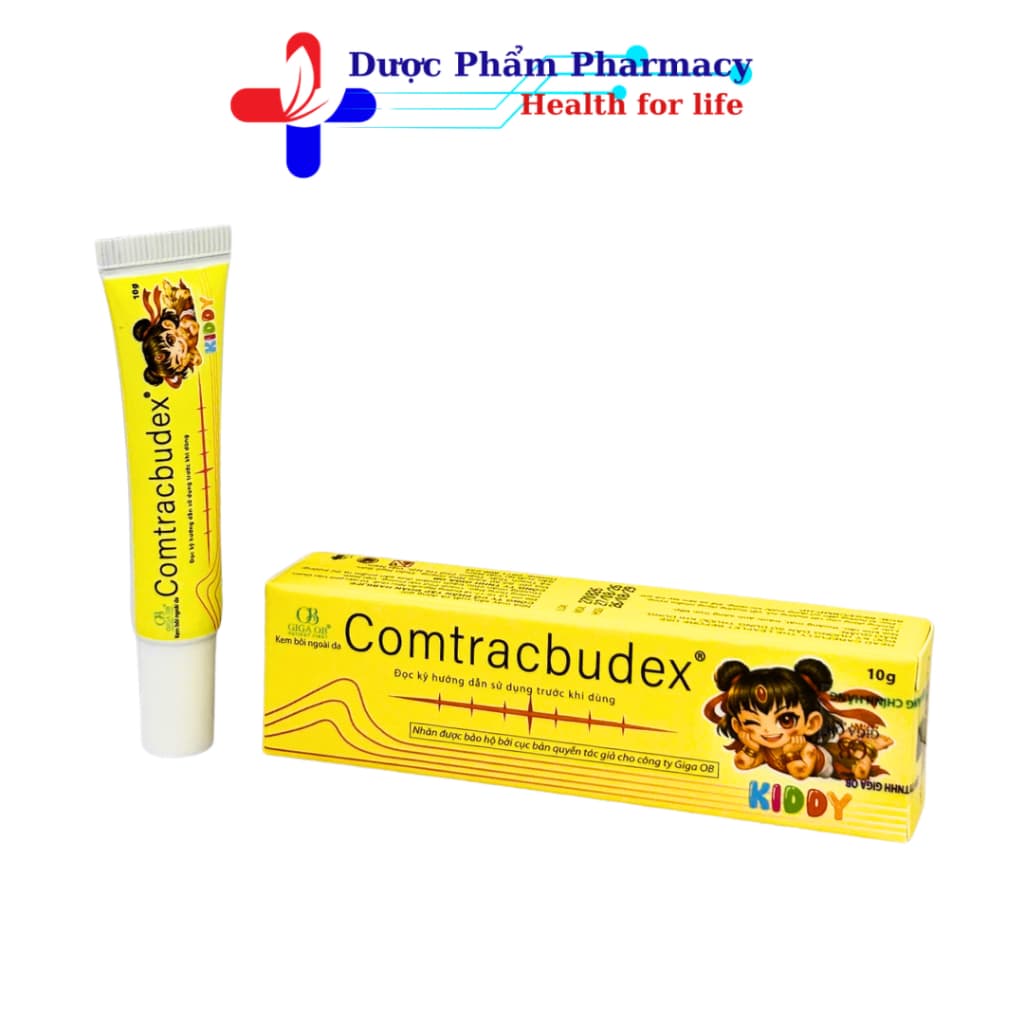 Kem Bôi Ngoài Da Giảm Sẹo COMTRACBUDEX Cho Trẻ - Tuýp 10g