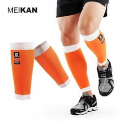 Bó CALF Chạy Bộ, Chạy Trail Nam Nữ MEIKAN Màu Cam Đủ Size Thoáng Khí CLF-888 7