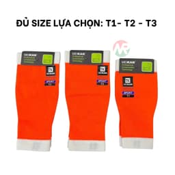 Bó CALF Chạy Bộ, Chạy Trail Nam Nữ MEIKAN Màu Cam Đủ Size Thoáng Khí CLF-888 2