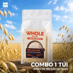 Yến Mạch Cán Dẹt Nguyên Liệu Nhập Khẩu Nga Giàu Dinh Dưỡng Dùng Ngâm Qua Đêm Eatclean 5