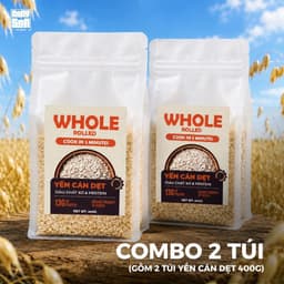 Yến Mạch Cán Dẹt Nguyên Liệu Nhập Khẩu Nga Giàu Dinh Dưỡng Dùng Ngâm Qua Đêm Eatclean 6