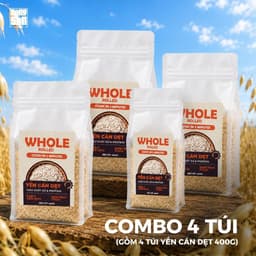Yến Mạch Cán Dẹt Nguyên Liệu Nhập Khẩu Nga Giàu Dinh Dưỡng Dùng Ngâm Qua Đêm Eatclean 8