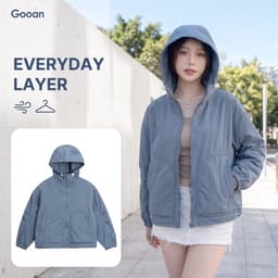 Áo khoác gió Cobra unisex cho cặp đôi, thoải mái, chống nắng lý tưởng cho chuyến nghỉ dưỡng biển. 1