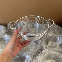 Rổ lưới inox 304 cao cấp đa năng đựng trái cây, củ quả 9