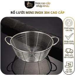 Rổ lưới inox 304 cao cấp đa năng đựng trái cây, củ quả 1