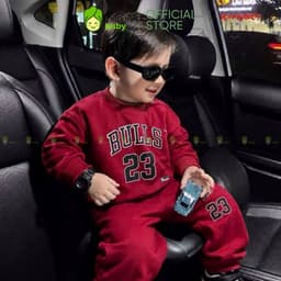 [10-29kg] Bộ Dài Tay Vải Nỉ 2 Da Cao Cấp Cho Bé Trai Dày Mịn Ấm KIMCHIBABY In Khủng Long, Bộ Cho Bé Mặc Thu Đông BN602 9