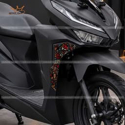 Tem dán trang trí ốp hông Vario, decal PVC 3 lớp không bong tróc 4