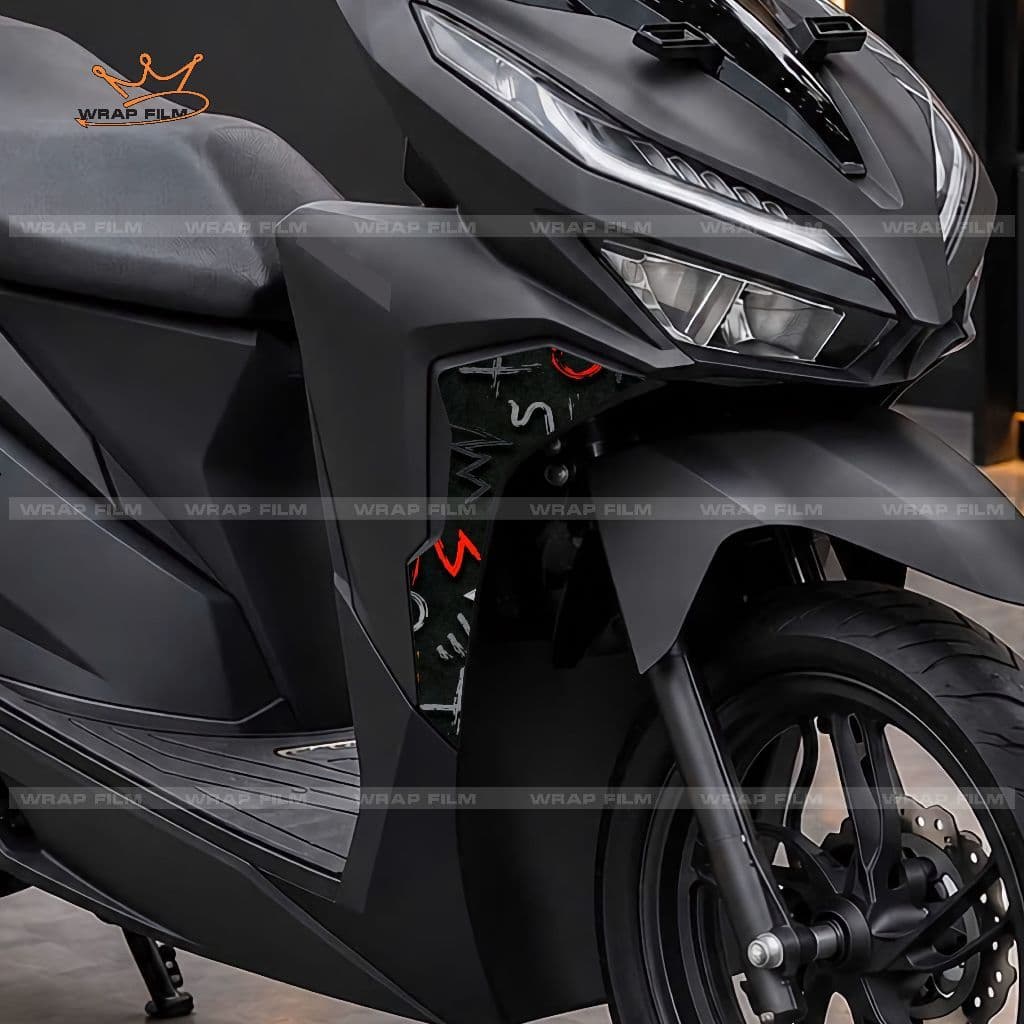 Tem dán trang trí ốp hông Vario, decal PVC 3 lớp không bong tróc