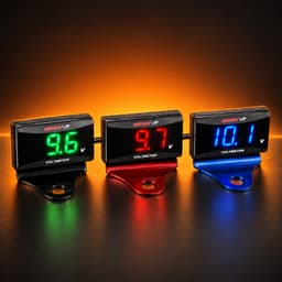 Đồng Hồ Báo Volt Koso v2 7-100v Kèm Pat Gắn Hiển Thị Thông Số Chính Xác, Dễ Lắp, Chống Nước IP67 3