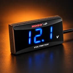 Đồng Hồ Báo Volt Koso v2 7-100v Kèm Pat Gắn Hiển Thị Thông Số Chính Xác, Dễ Lắp, Chống Nước IP67 2