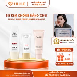 Bộ OHUI Day Shield Perfect Sun Red 3pcs Kem Chống Nắng SPF50+ PA++++ Hàn Quốc 1