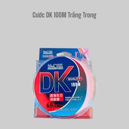 Cước Câu Cá DK 100m Màu Trắng Tàng Hình Cam Kết Đủ 100m 1