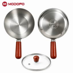MODOFO Nồi Inox 304 Mini 16cm - Nồi Nấu Mì, Luộc Trứng, Nấu Cháo, Nồi Nhỏ 1 Người Dùng 5