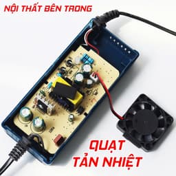 Sạc Đôi Adapter, Sạc Nhanh 3 Ah BS BOSSUN BS-PC0230A, Có Quạt Tản Nhiệt, 2 Cổng Sạc Bản Mạch To 4