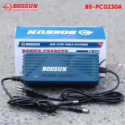 Sạc Đôi Adapter, Sạc Nhanh 3 Ah BS BOSSUN BS-PC0230A, Có Quạt Tản Nhiệt, 2 Cổng Sạc Bản Mạch To 8