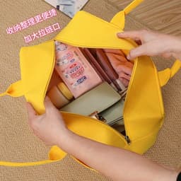 Túi Nỉ Vải Dệt Đựng Đồ Đa Năng Mẫu Mới KT 40x30x20cm Túi Du Lịch Hoạt Hình 5