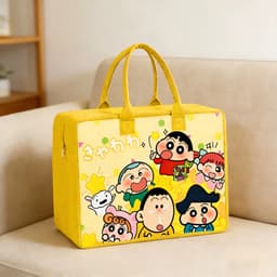 Túi Nỉ Vải Dệt Đựng Đồ Đa Năng Mẫu Mới KT 40x30x20cm Túi Du Lịch Hoạt Hình 3