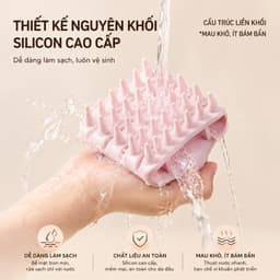Lược Gội Đầu Silicone Mềm Massage Đầu Giảm Gầu Ngứa Rụng Tóc Cầm Tay Tiện Lợi 8