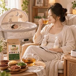 Trà lợi sữa cho mẹ sau sinh An Diên, trà gạo lứt đậu đen mix hỗ trợ sữa về nhanh sau 24h, mát gan thanh nhiệt 7