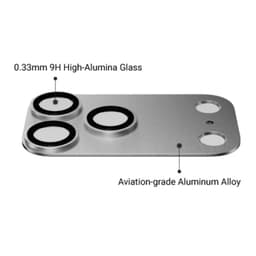 Miếng Dán Lens Camera iPhone 18 Pro Max / 18 Pro, MAGEASY LenzShield, Khung Hợp Kim Nhôm, Kính High-Alumina 9H, Phủ AR 6