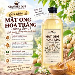 Mật Ong Hoa Trắng Nguyên Chất Blong – Mật Ong Tự Nhiên Từ Gian Bếp Quê 1