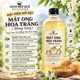 Mật Ong Hoa Trắng Nguyên Chất Blong – Mật Ong Tự Nhiên Từ Gian Bếp Quê 3