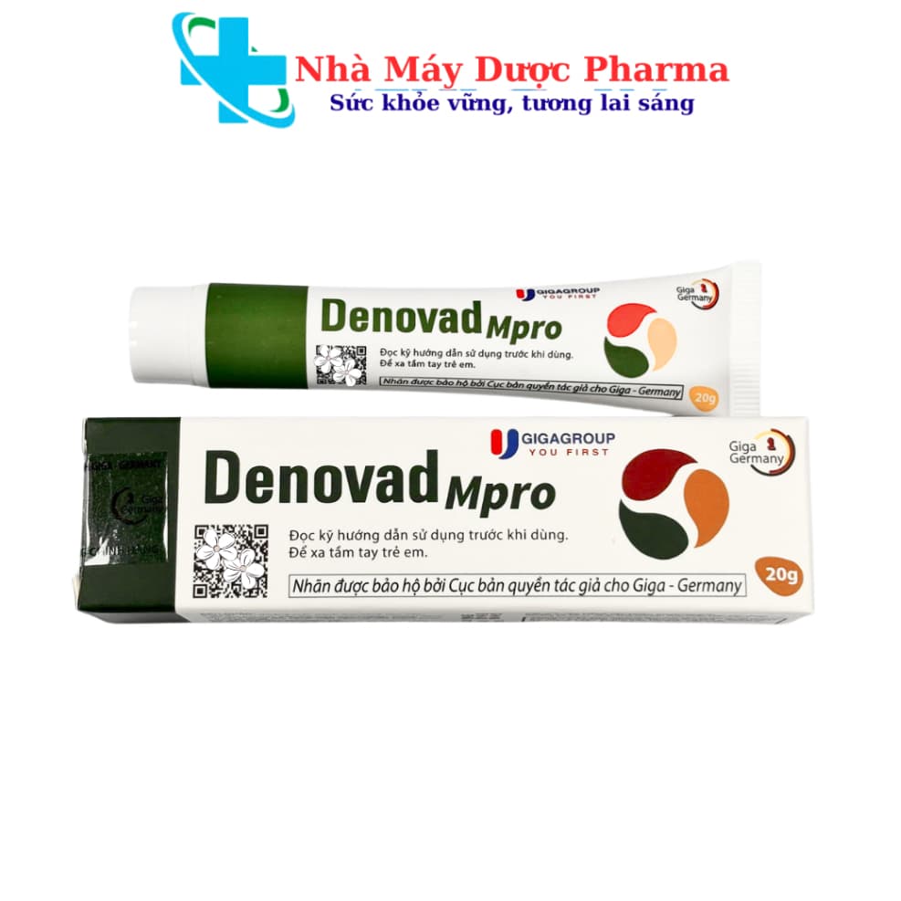 Gel Bôi Da Denovad Mpro 20g _Hỗ Trợ Kháng Khuẩn, Giảm Khó Chịu, Dịu Da
